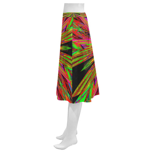 aFRAMMA Mnemosyne Women's Crepe Skirt (Model D16)