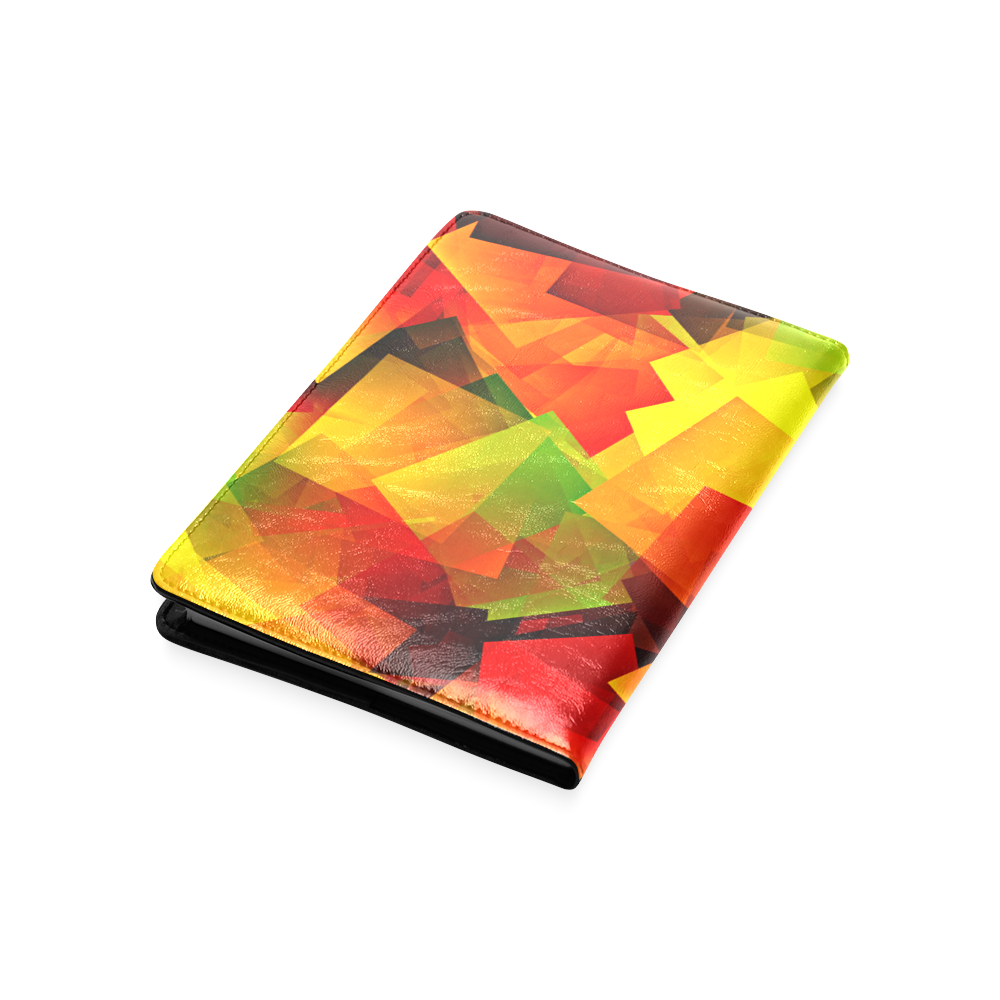 Indian Summer Cubes Custom NoteBook A5