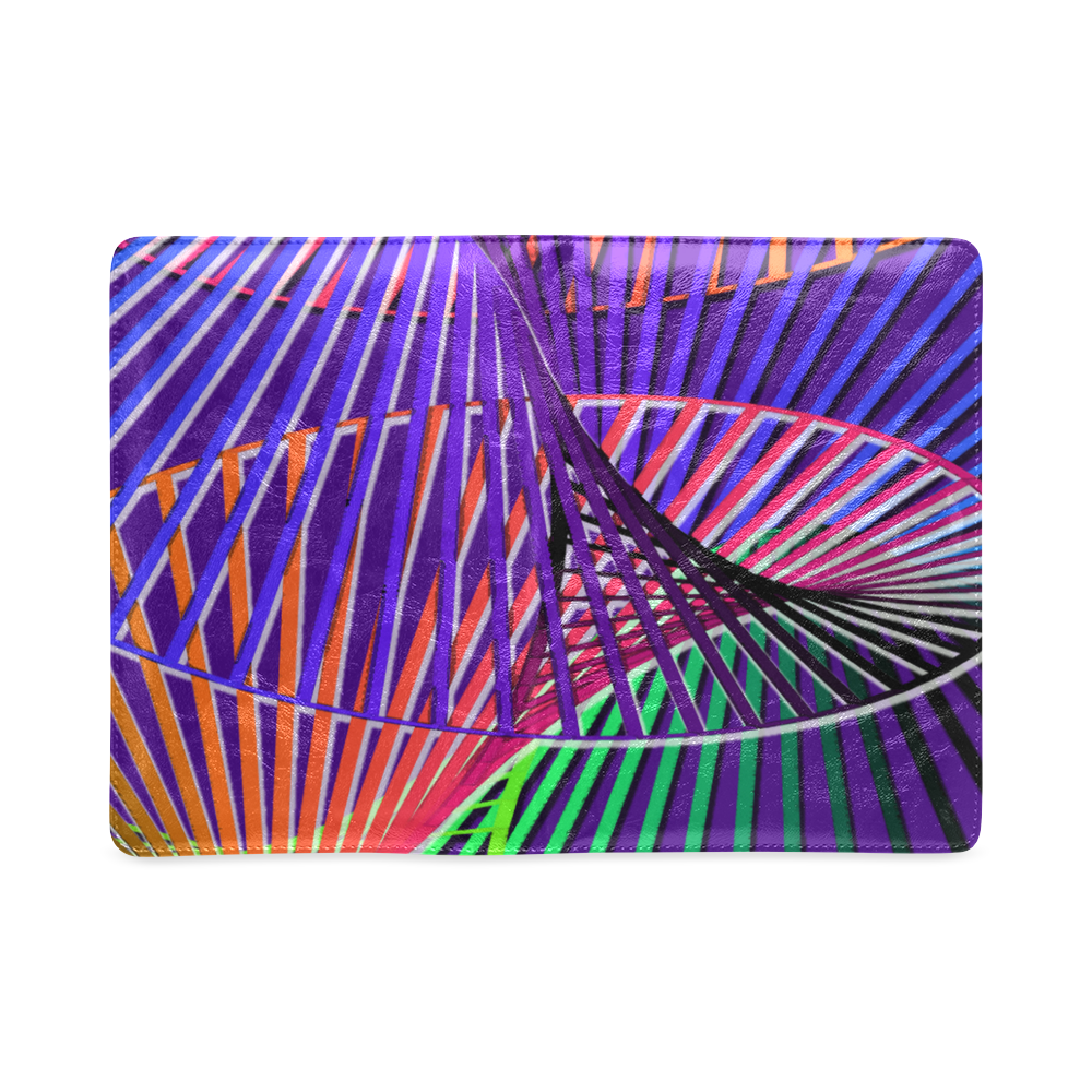 Colorful Rainbow Helix Custom NoteBook A5