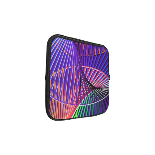 Colorful Rainbow Helix Laptop Sleeve 11''