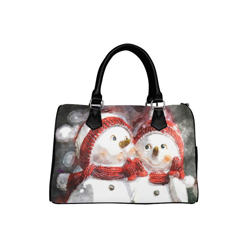 Snowman20161002 Boston Handbag (Model 1621)