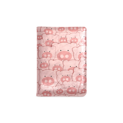 Pink Piggy Pigs Custom NoteBook A5