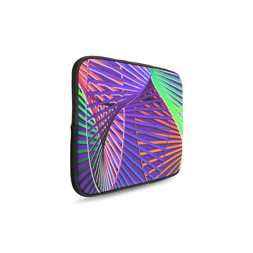 Colorful Rainbow Helix Custom Laptop Sleeve 14''