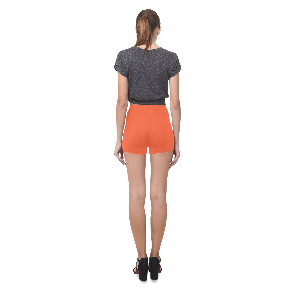 Flame Briseis Skinny Shorts (Model L04)