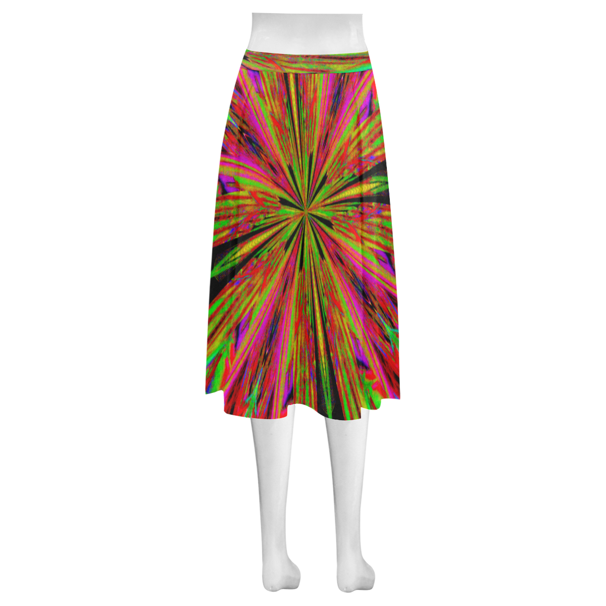 aFRAMMA 3 Mnemosyne Women's Crepe Skirt (Model D16)