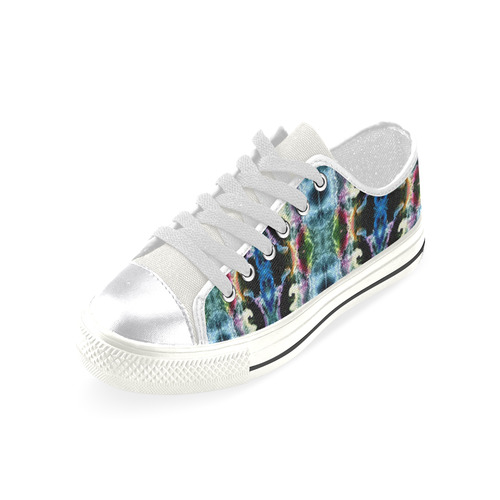 In Space Pattern Canvas Women's Shoes/Large Size (Model 018)