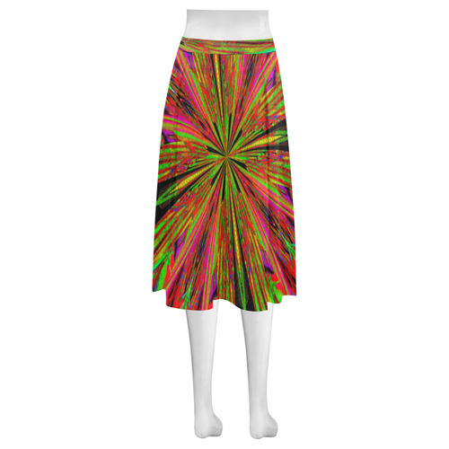 aFRAMMA Mnemosyne Women's Crepe Skirt (Model D16)