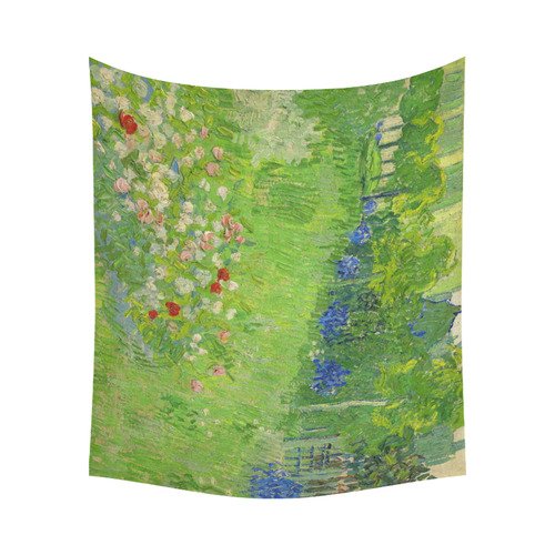 Van Gogh Daubigny's Garden Fine Nature Art Cotton Linen Wall Tapestry 60"x 51"