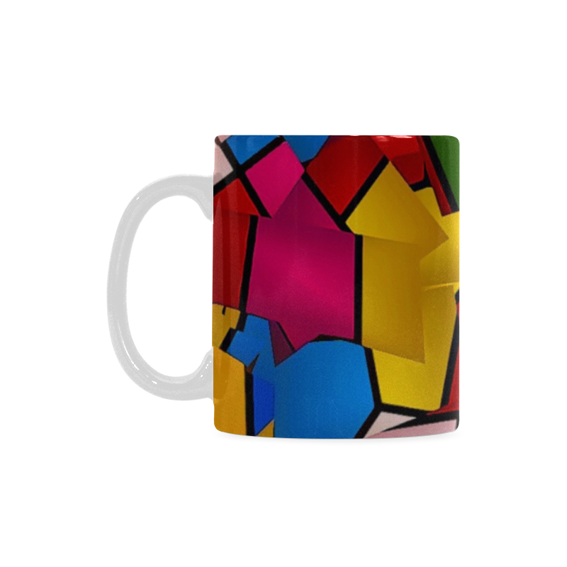 Lightning Pattern by Artdream White Mug(11OZ)