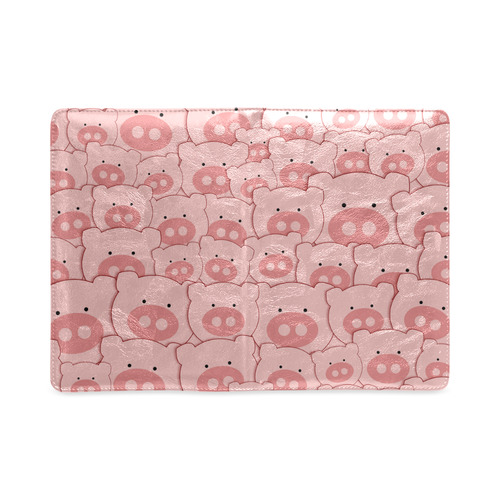 Pink Piggy Pigs Custom NoteBook A5