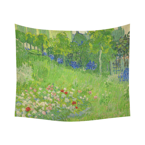 Van Gogh Daubigny's Garden Fine Nature Art Cotton Linen Wall Tapestry 60"x 51"