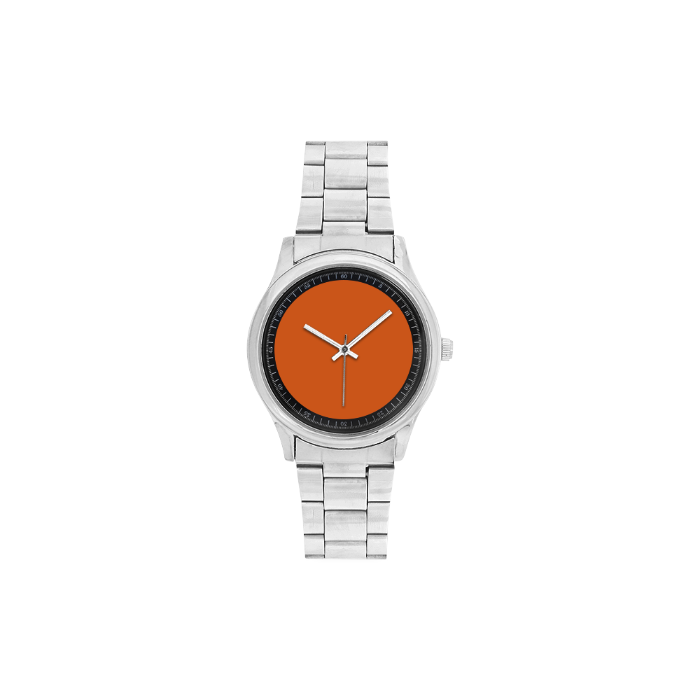 Positive Summer designers Watches 2016 / Orange edition Men's Stainless Steel Watch(Model 104)