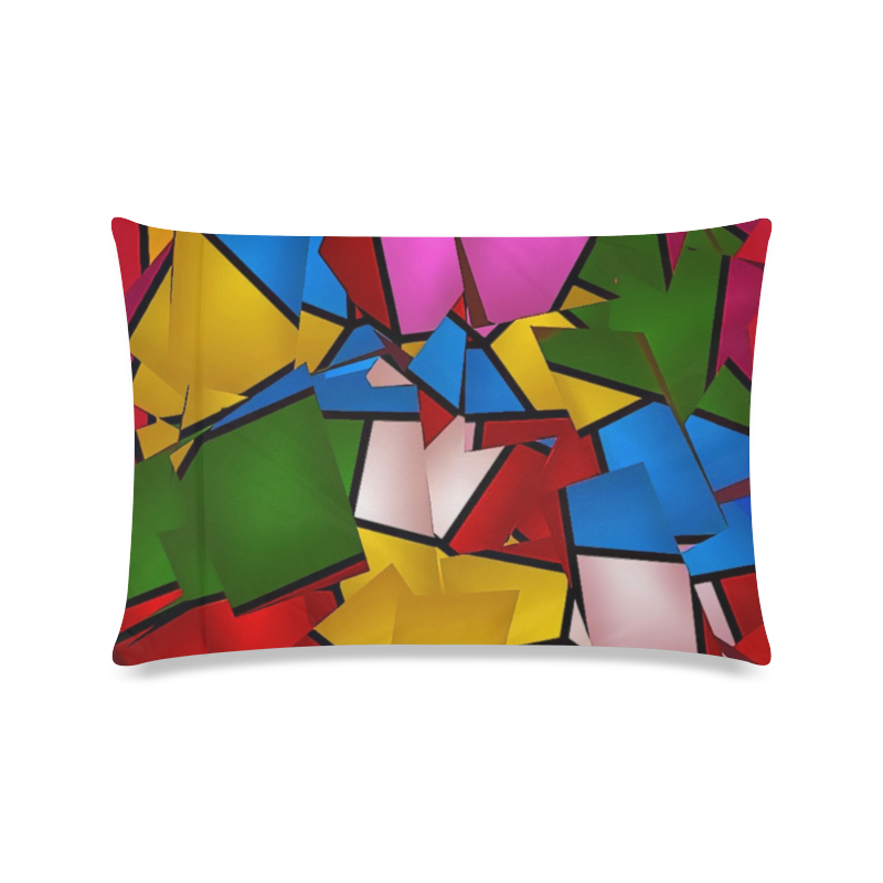 Lightning Pattern by Artdream Custom Zippered Pillow Case 16"x24"(Twin Sides)