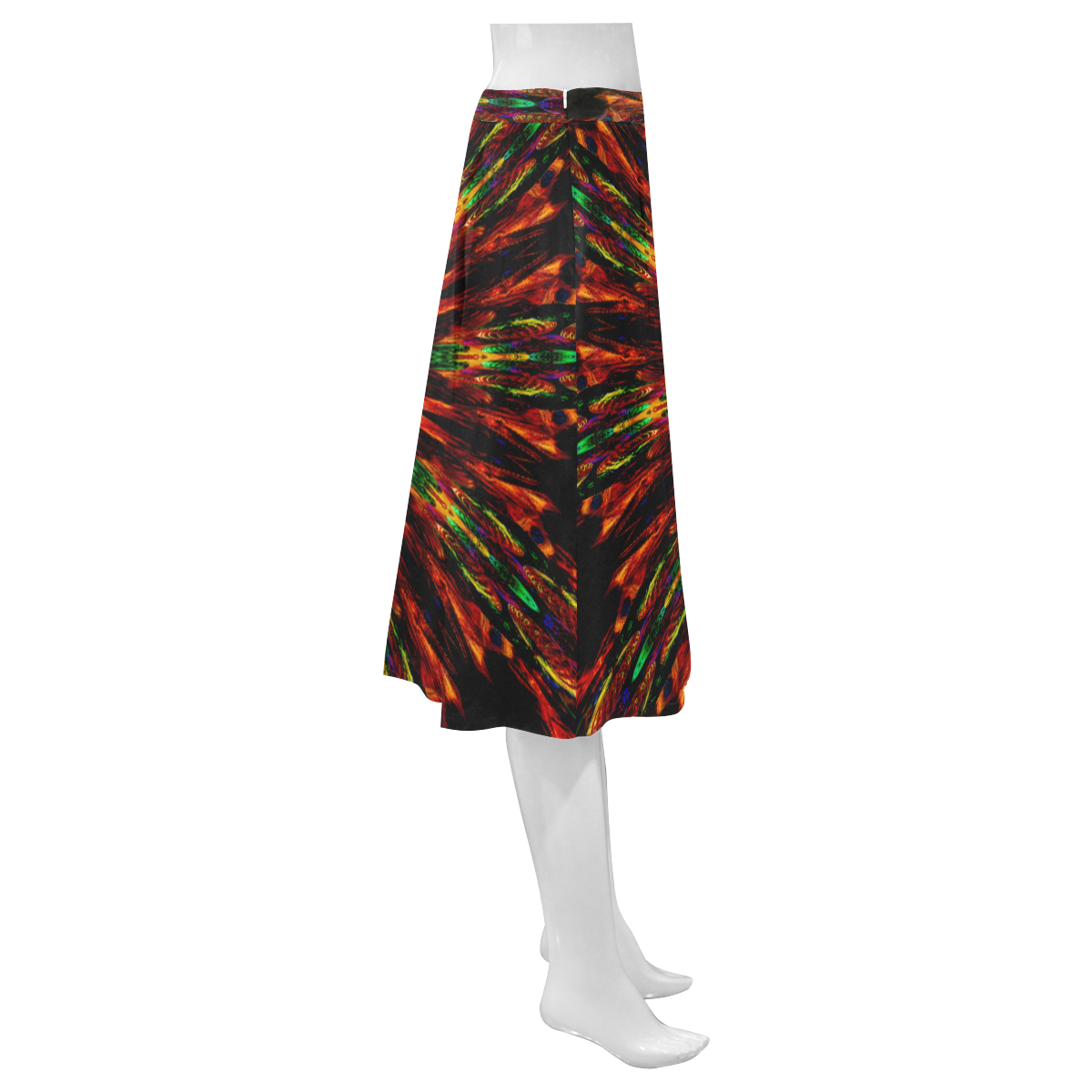 oNE wORLD 9WW Mnemosyne Women's Crepe Skirt (Model D16)