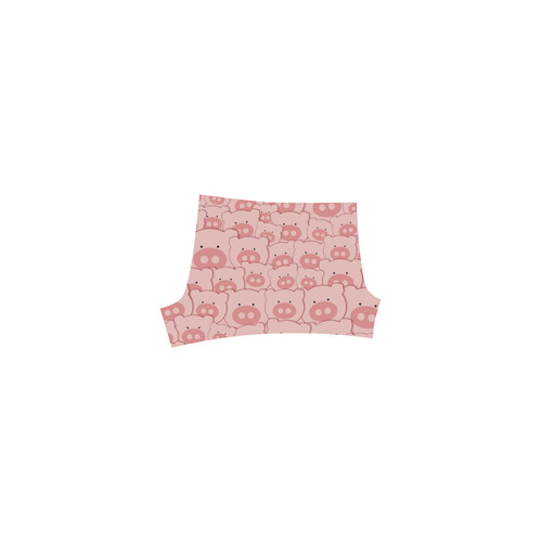 Pink Piggy Pigs Briseis Skinny Shorts (Model L04)
