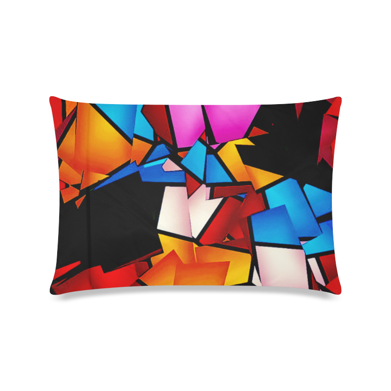 Lightning Pattern by Artdream Custom Zippered Pillow Case 16"x24"(Twin Sides)