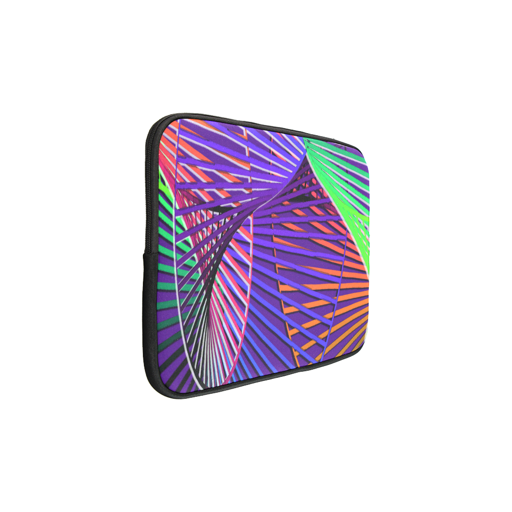 Colorful Rainbow Helix Custom Laptop Sleeve 15''