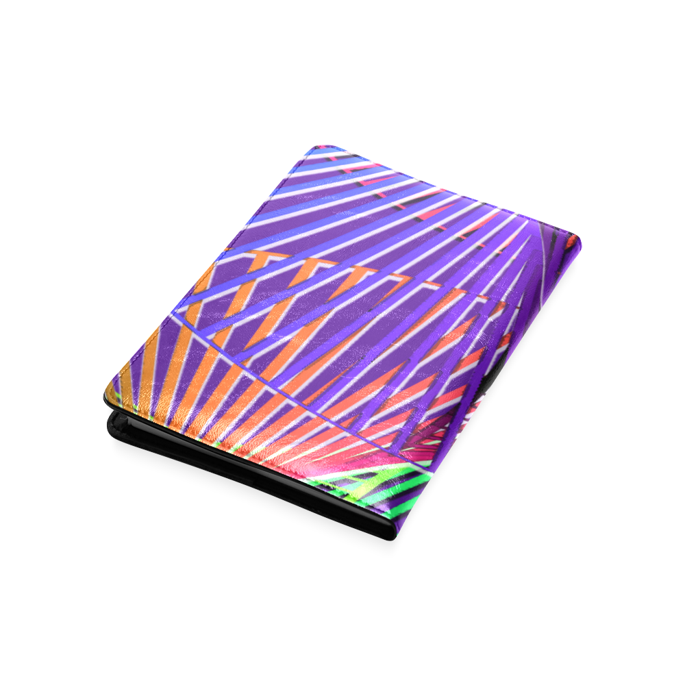 Colorful Rainbow Helix Custom NoteBook A5