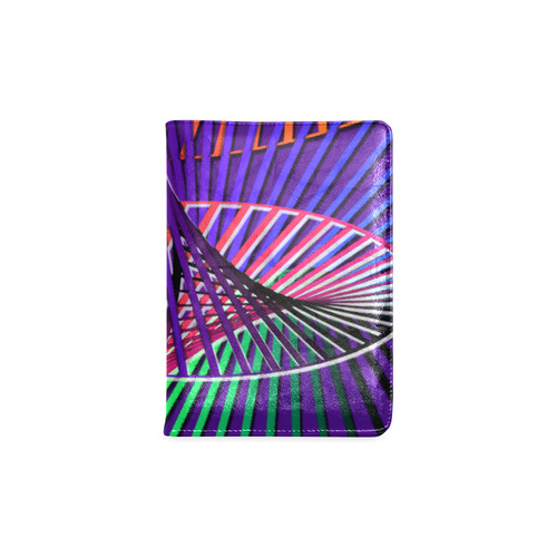 Colorful Rainbow Helix Custom NoteBook A5