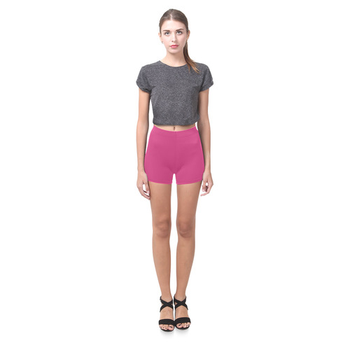Pink Yarrow Briseis Skinny Shorts (Model L04)