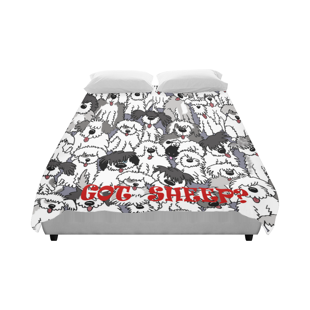 Got Sheep? Duvet Cover 86"x70" ( All-over-print)