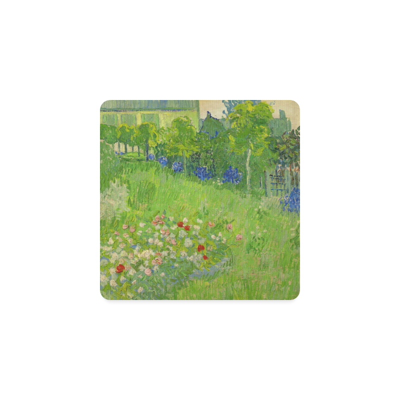 Van Gogh Daubigny's Garden Fine Nature Art Square Coaster