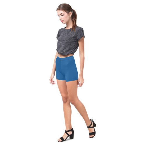 Lapis Blue Briseis Skinny Shorts (Model L04)