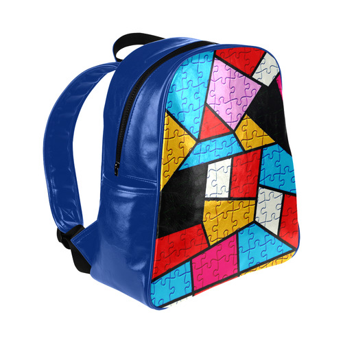 Puzzle Dream by Popart Lover Multi-Pockets Backpack (Model 1636)