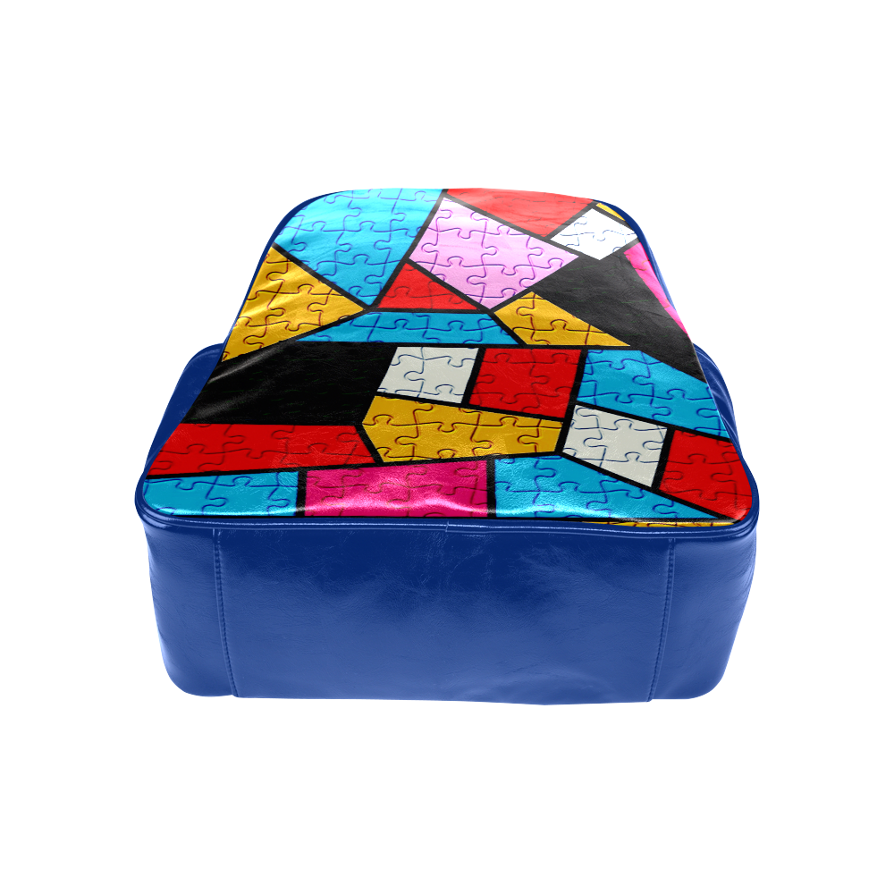 Puzzle Dream by Popart Lover Multi-Pockets Backpack (Model 1636)