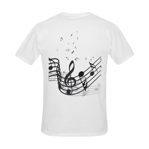 Music Men's Slim Fit T-shirt (Model T13)