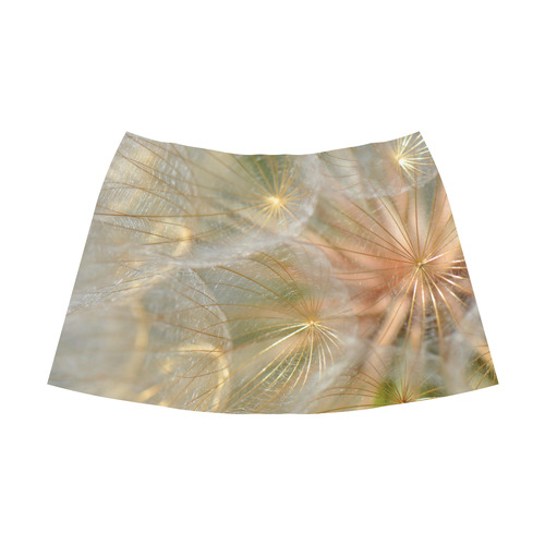 Glowing in the Afternoon Mnemosyne Women's Crepe Skirt (Model D16)