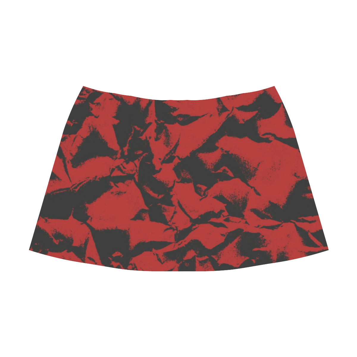 arruga falda Mnemosyne Women's Crepe Skirt (Model D16)
