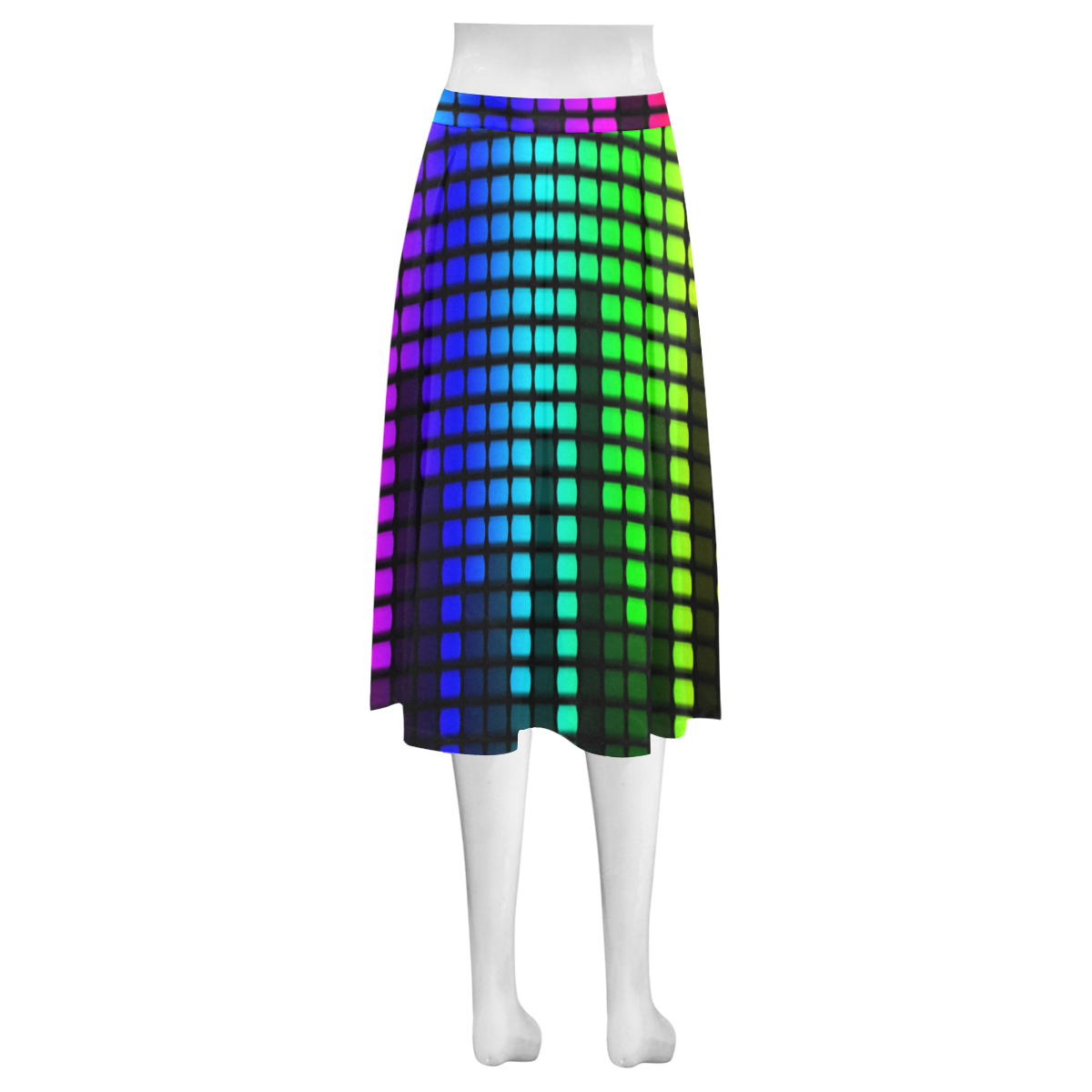equalizer Mnemosyne Women's Crepe Skirt (Model D16)