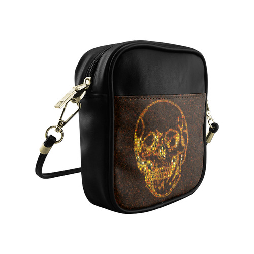 golden skull Sling Bag (Model 1627)