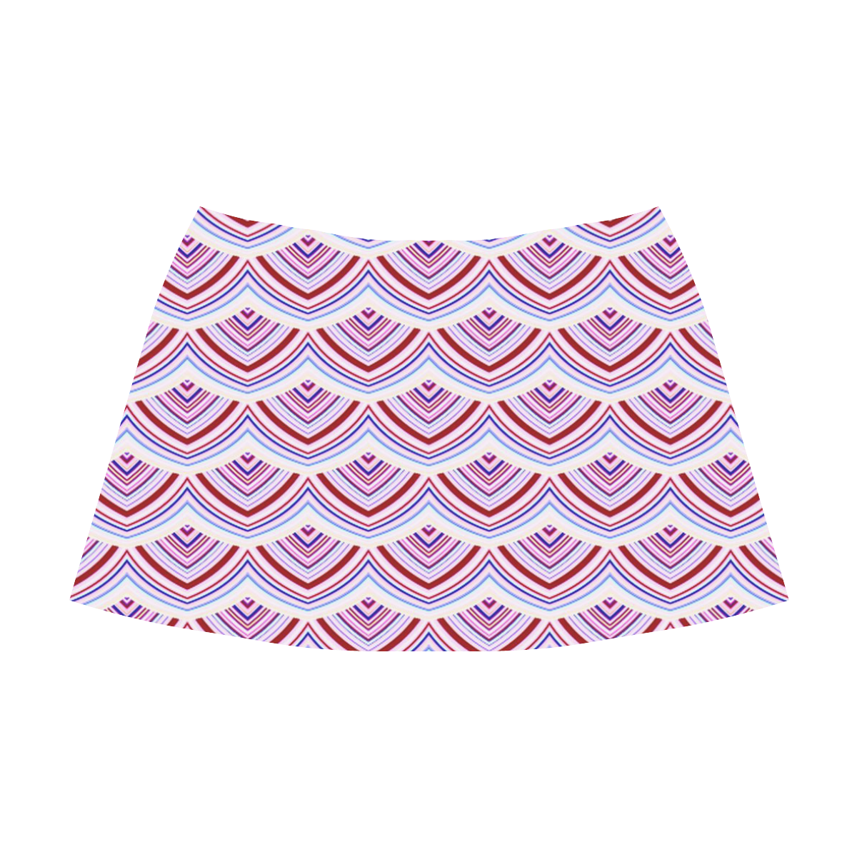 sweet pattern 19C Mnemosyne Women's Crepe Skirt (Model D16)