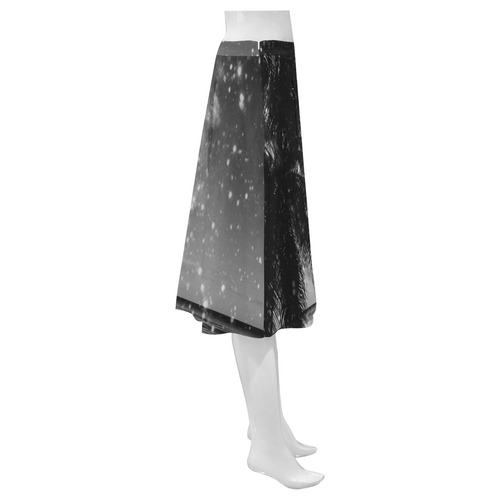 Caribbean Dreaming Mnemosyne Women's Crepe Skirt (Model D16)