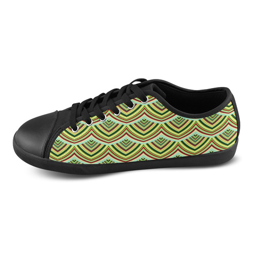 sweet pattern 19D Canvas Shoes for Women/Large Size (Model 016)