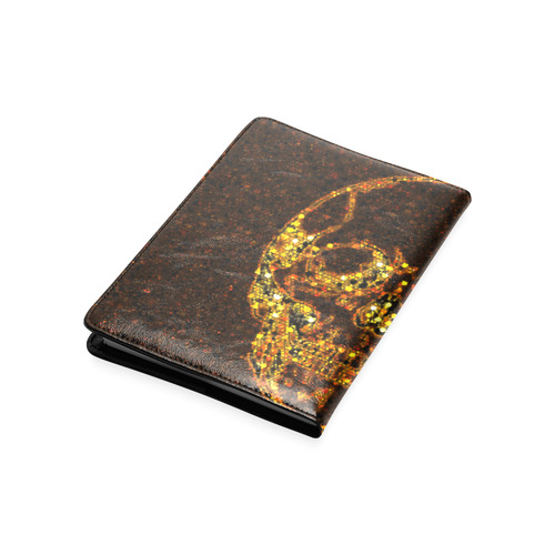 golden skull Custom NoteBook A5