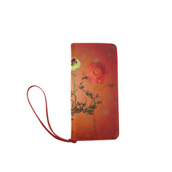 Fantasy flowers Women's Clutch Wallet (Model 1637)