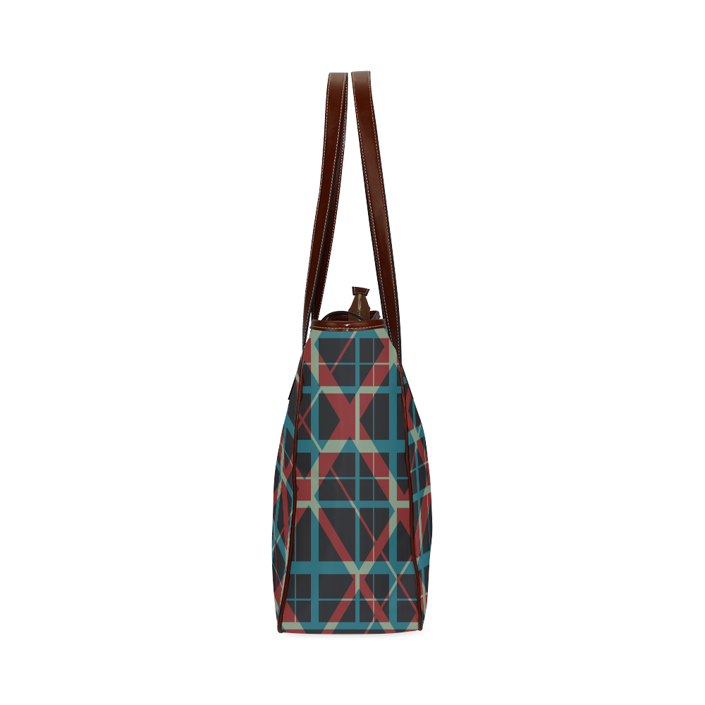 Plaid I Hipster Style  Shoulder Bag Purse Classic Tote Bag (Model 1644)