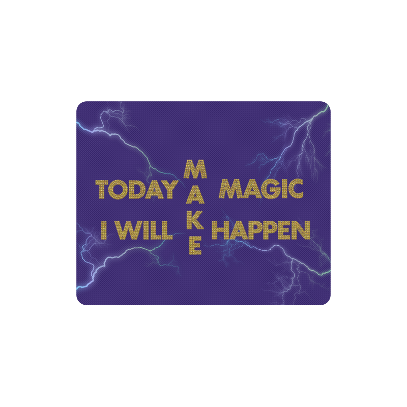 today I will make magic Rectangle Mousepad
