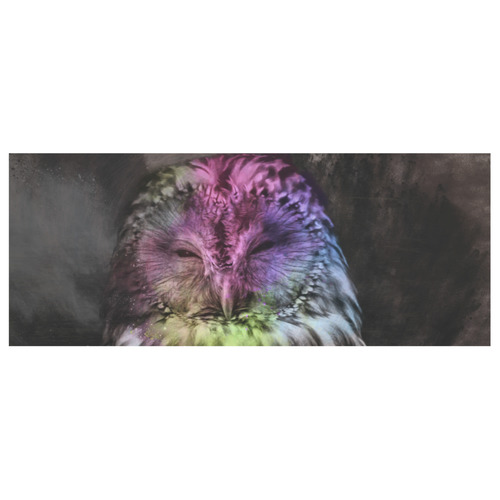 Abstract colorful owl Custom Morphing Mug