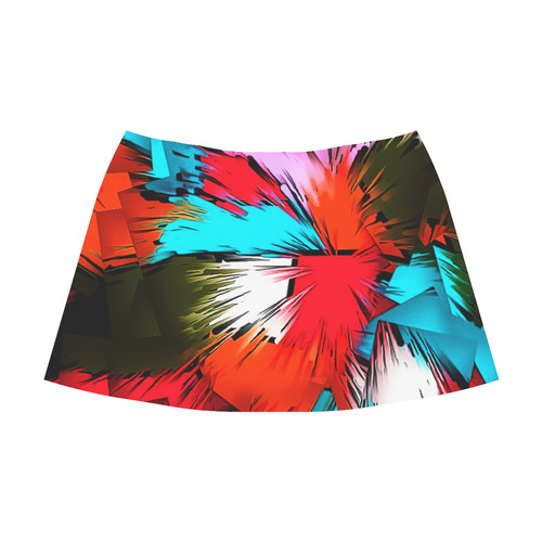 Mirror Bang by Nico Bielow Mnemosyne Women's Crepe Skirt (Model D16)