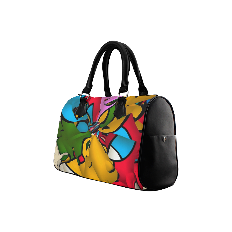 Cylindrical Mirror by Popart Lover) Boston Handbag (Model 1621)