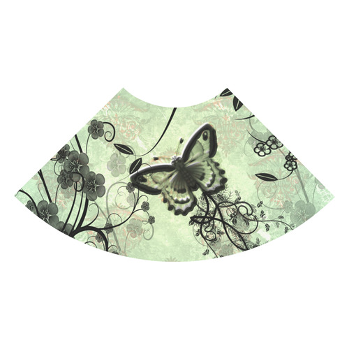 Butterflies and fantasy wood 3/4 Sleeve Sundress (D23)