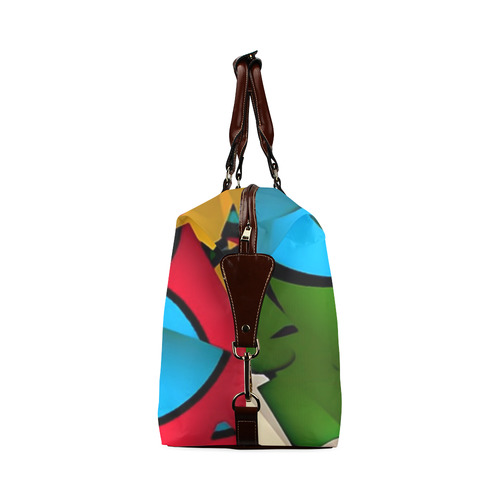 Cylindrical Mirror by Popart Lover Classic Travel Bag (Model 1643) Remake