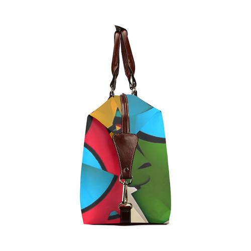 Cylindrical Mirror by Popart Lover Classic Travel Bag (Model 1643) Remake