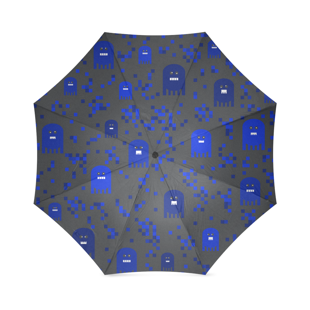 Blue Video Game Foldable Umbrella (Model U01)