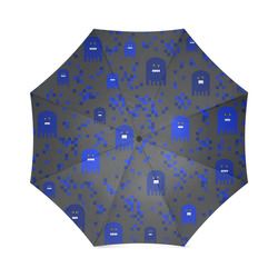 Blue Video Game Foldable Umbrella (Model U01)