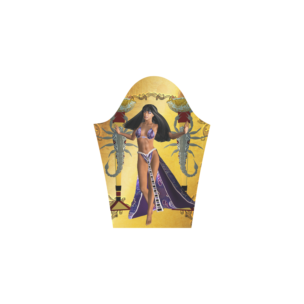 Egyptian women with scorpion 3/4 Sleeve Sundress (D23)